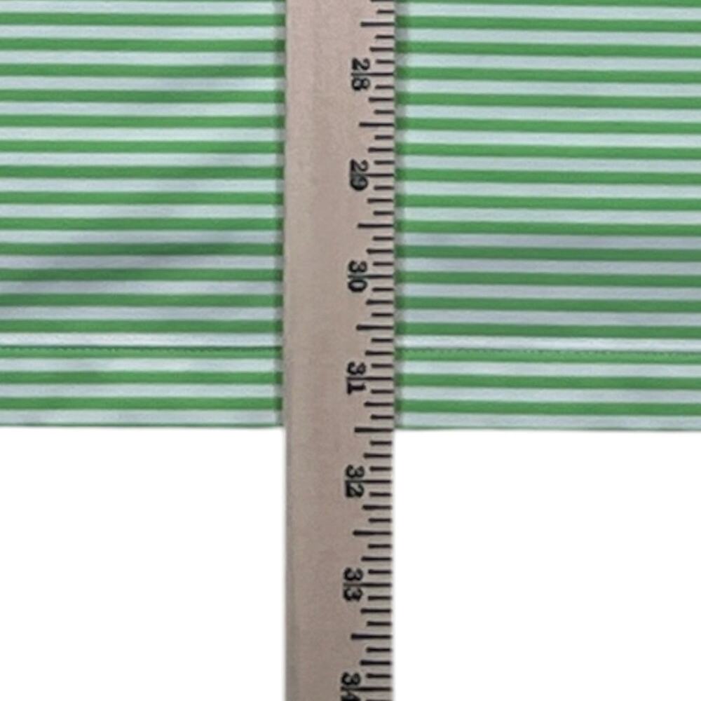 RLX Ralph Lauren Polo Shirt Mens Medium Green Striped Performance Golf Stretch - Picture 10 of 10